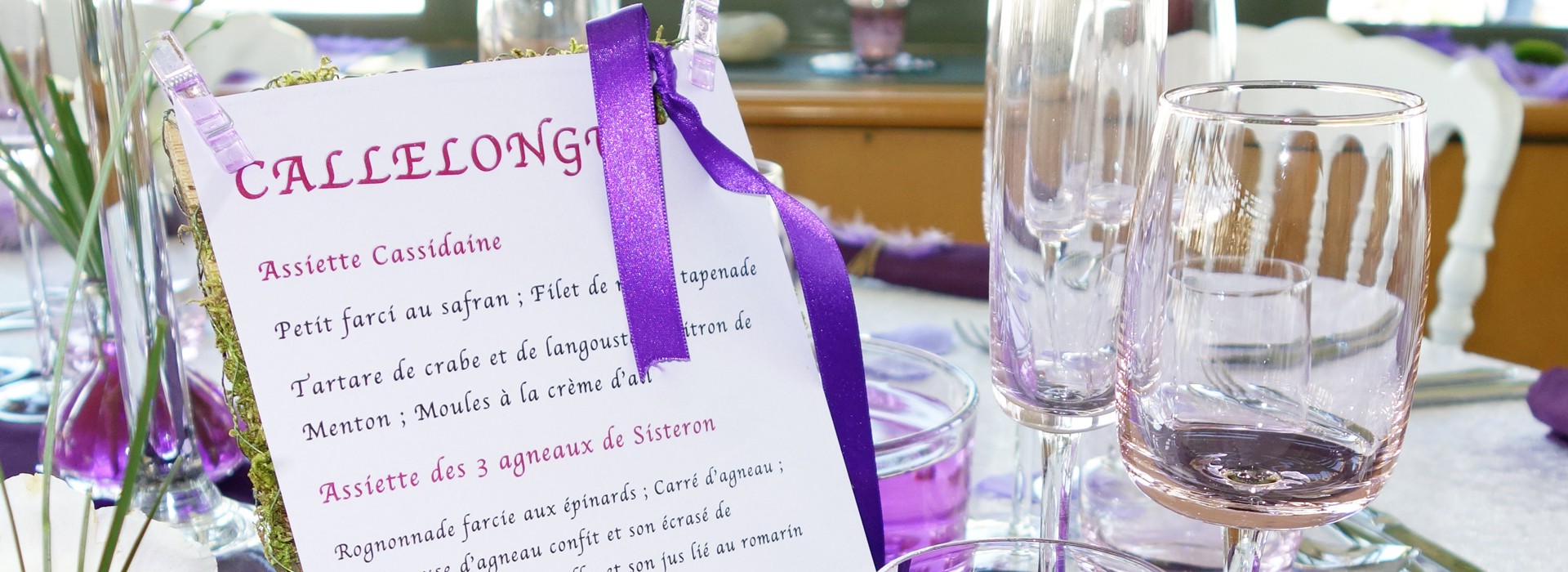 Traiteur Mariage Cassis La Caille d'Or